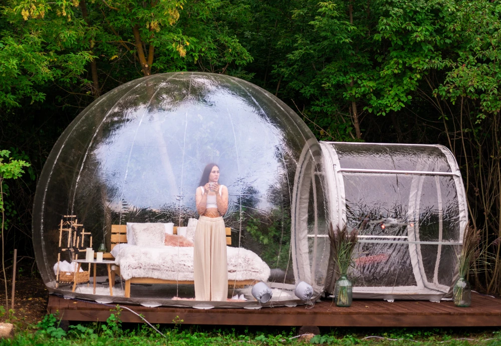 bubble tent ideas